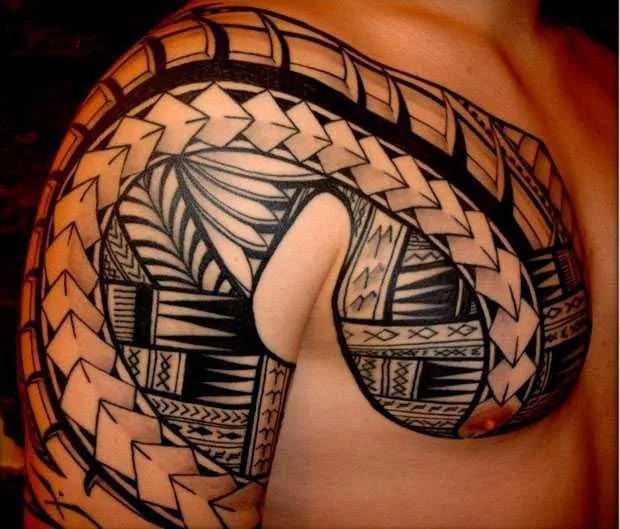 Maori-tatoeages: foto's, betekenis,